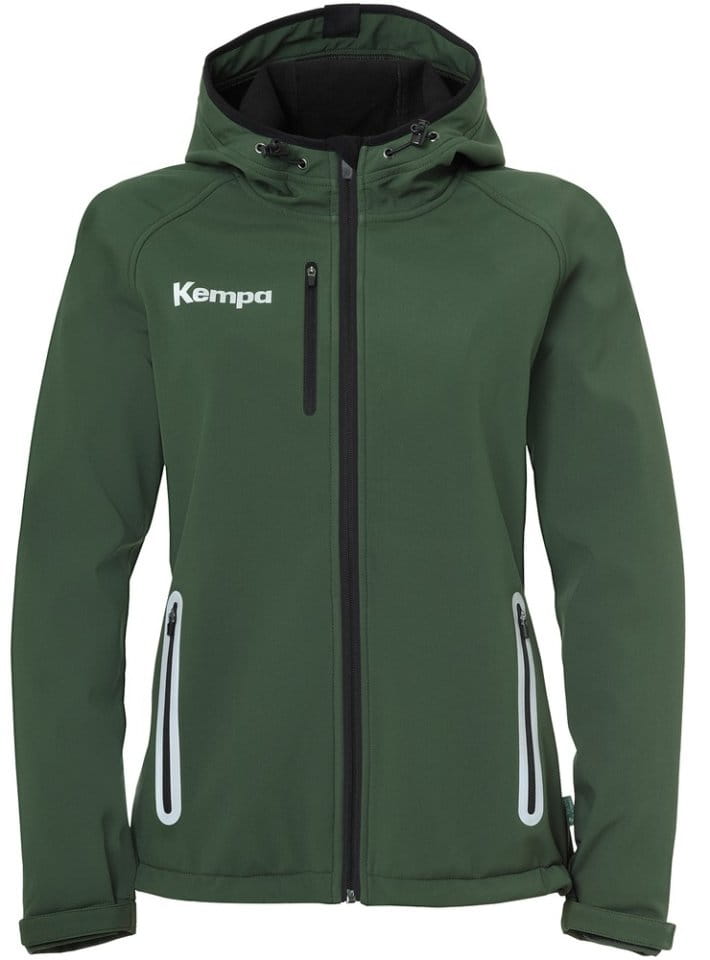 Dámská sportovní bunda s kapucí Kempa Softshell