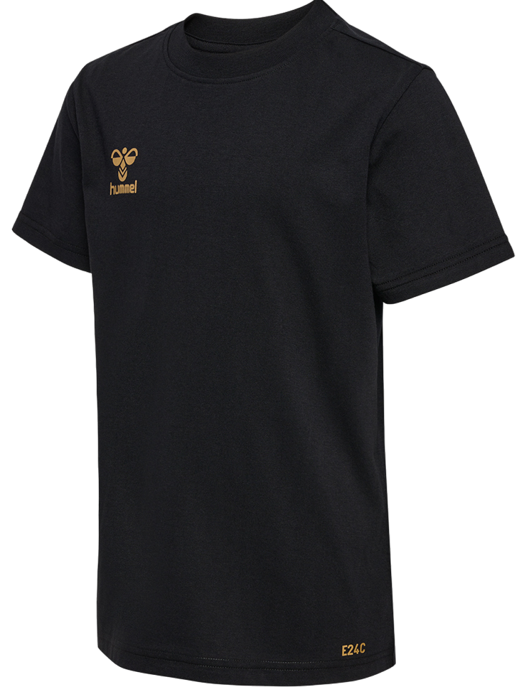 Dětské bavlněné tričko s krátkým rukávem Hummel E24 Cotton