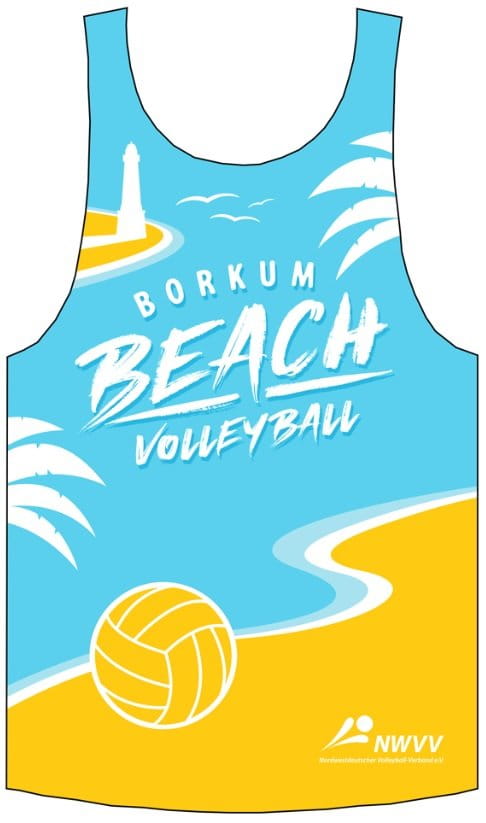 Pánské tílko na plážový volejbal Ballsportdirekt Borkum