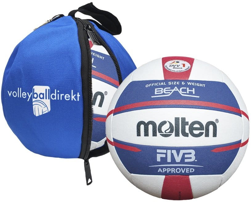 Set míče a tašky na plážový volejbal Molten VD Beachstar V5B5000